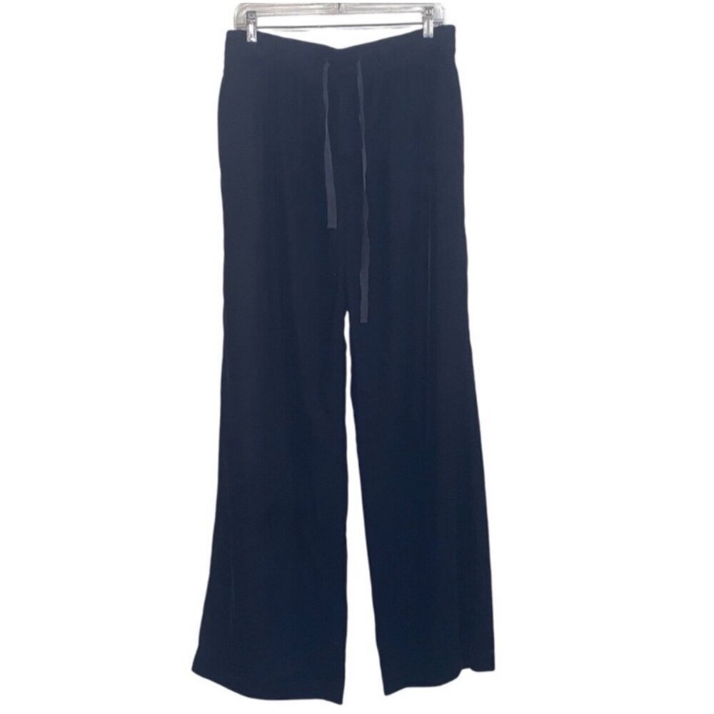 Zara Velvet Flared Pants Women’s Large Pull On Party Holiday Event Comfort